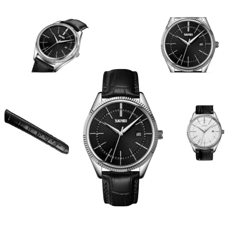 SKMEI Men’s Leather Watch