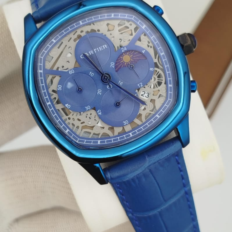 Cartier Men’s Leather Watch