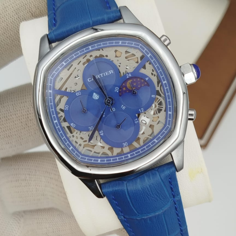 Cartier Men’s Leather Watch