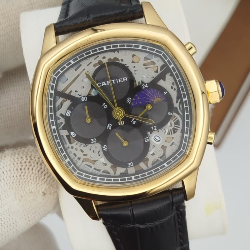 Cartier Men’s Leather Watch
