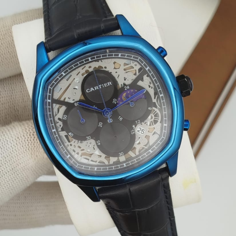 Cartier Men’s Leather Watch