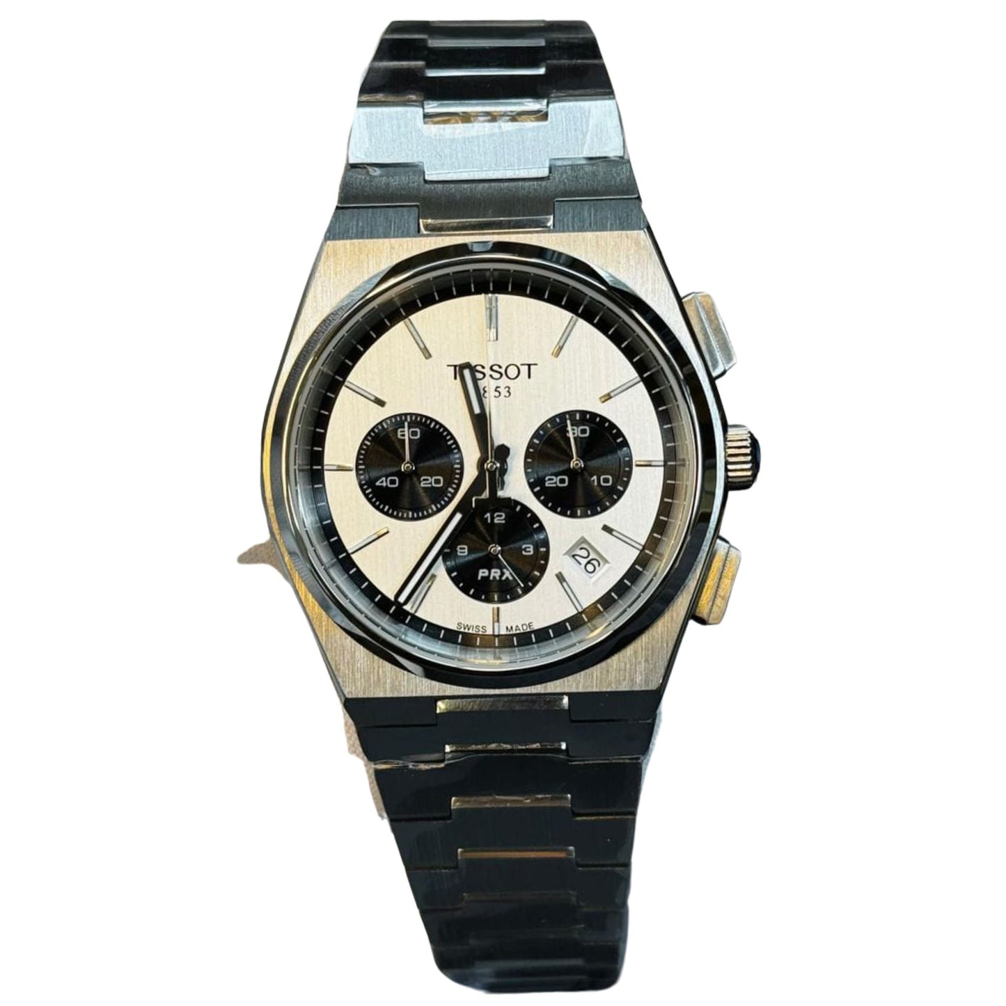 Tissot PRX – Full Stainless Steel, Chronograph, Butterfly Lock