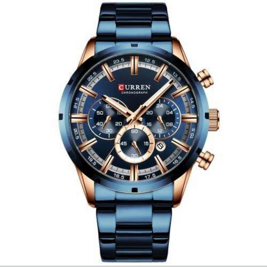 Curren Men’s Stainless Steel Watch