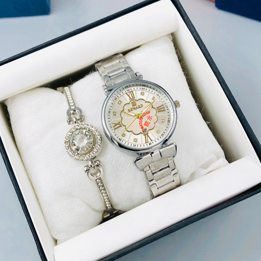 Elegant Steel Women’s Watch
