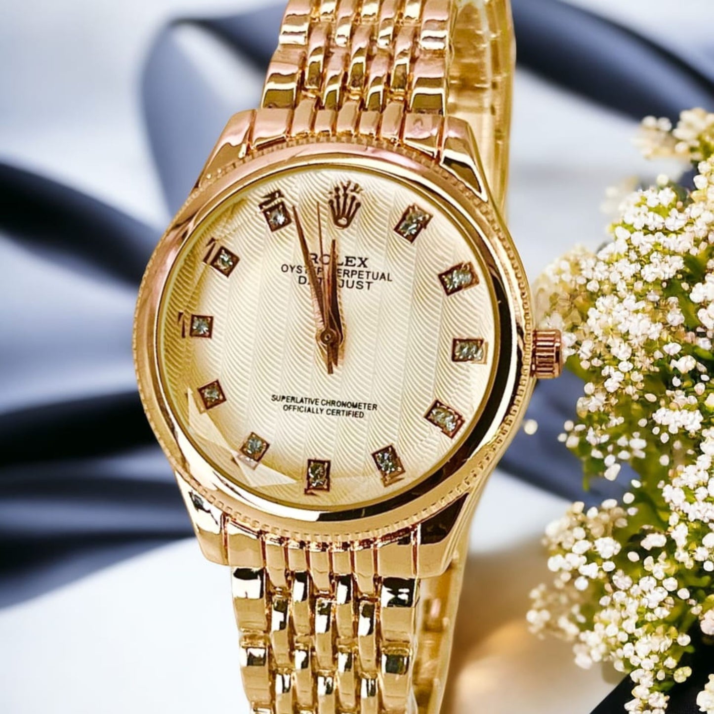 Jewelry Style Watch for Girls – Elegant Brass Steel Chain