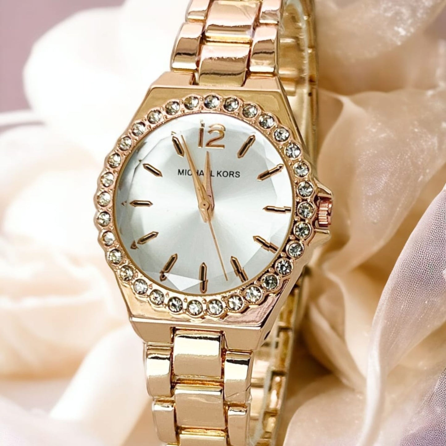 Jewelry Style Watch for Girls – Elegant Brass Steel Chain