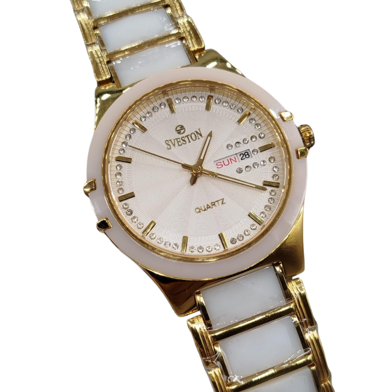Sveston Premium Ceramic & Steel Watch