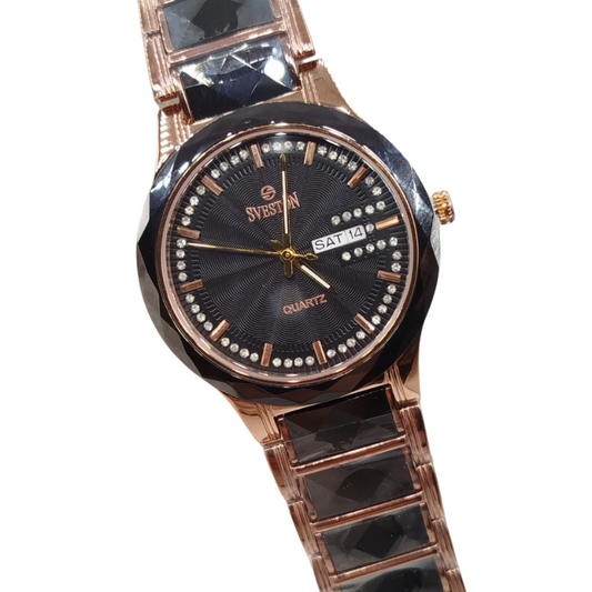 Sveston Premium Ceramic & Steel Watch