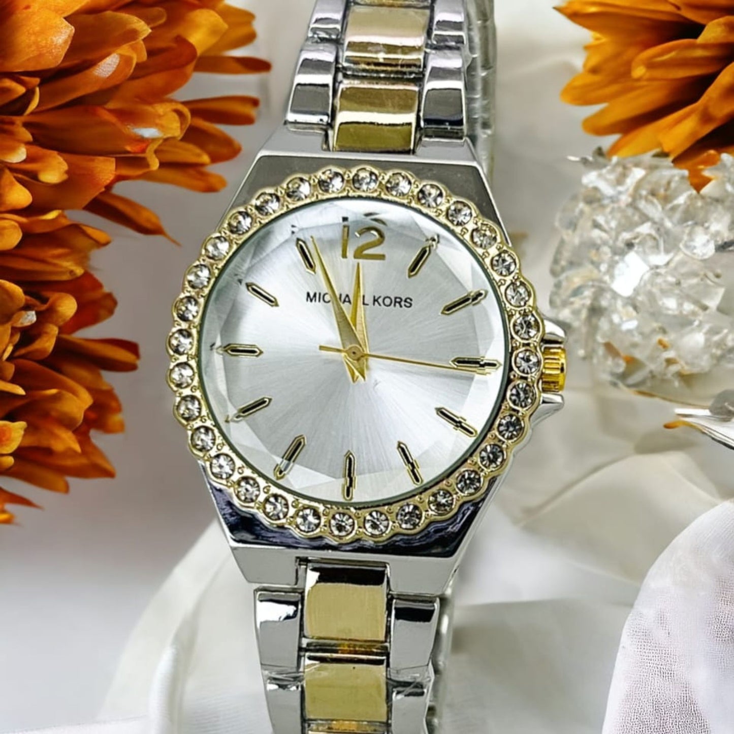 Jewelry Style Watch for Girls – Elegant Brass Steel Chain