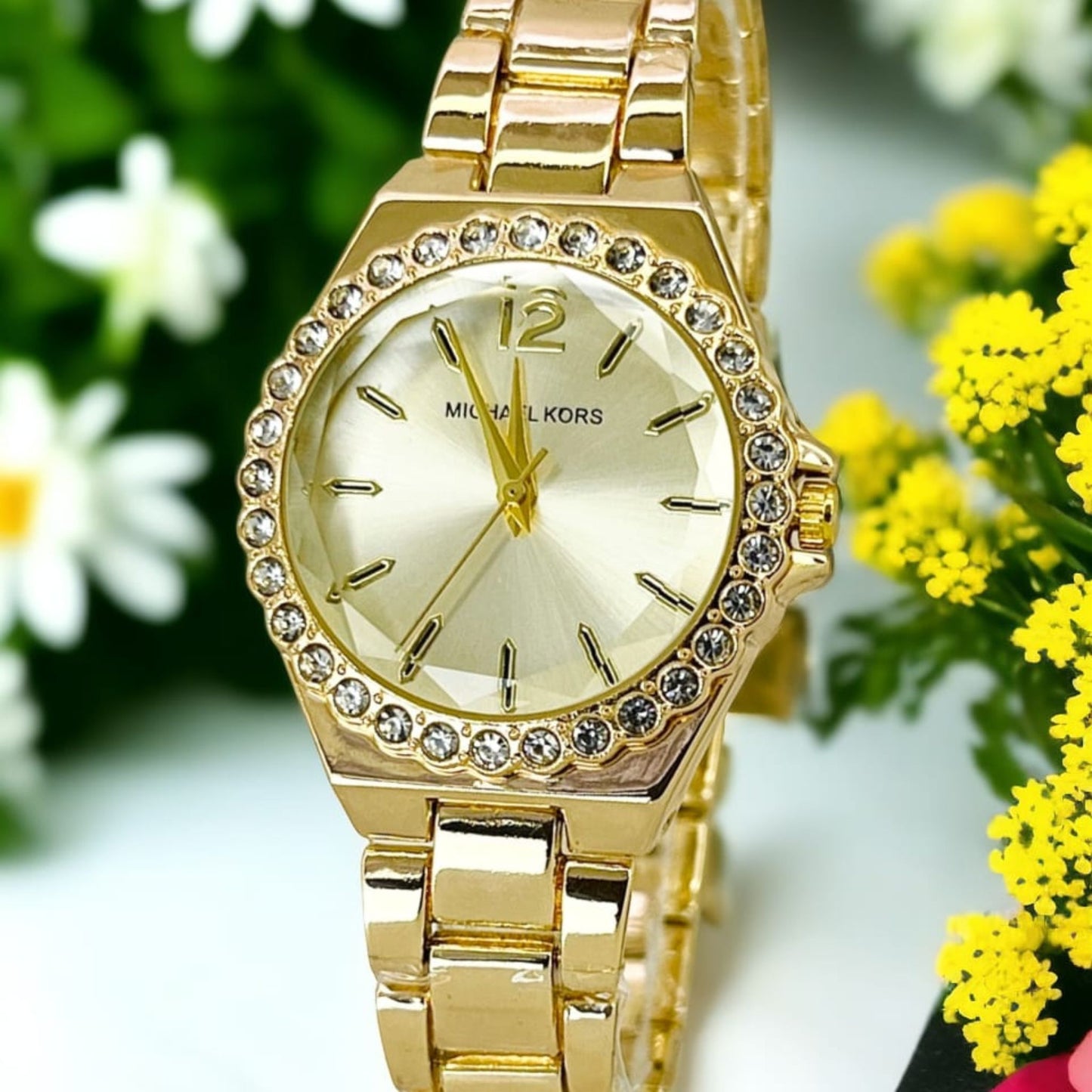 Jewelry Style Watch for Girls – Elegant Brass Steel Chain