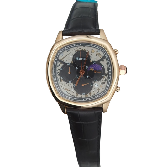 Cartier Men’s Leather Watch